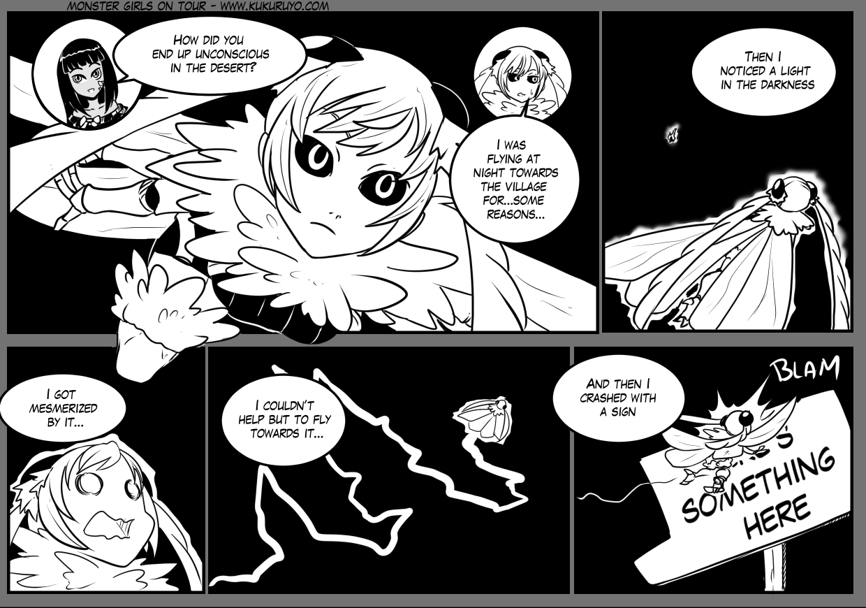 Monster girls on tour - Episode 158, Page 1: Page 158